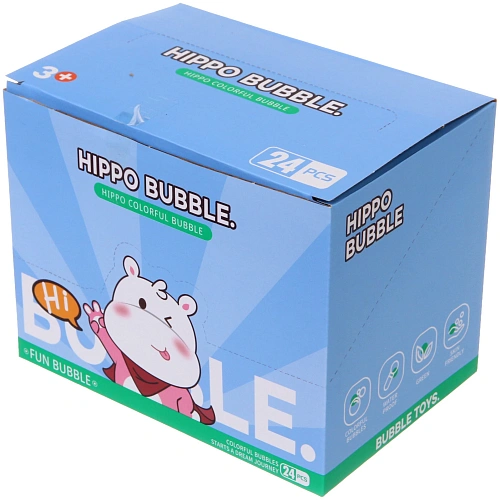 Мыльные пузыри Бегемотик, 13 см, 40мл_9