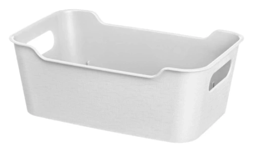 Корзинка универсальная "Mango" 1.5л. 190х140х80мм (светло-серый)