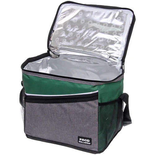 Термосумка 15 л, 302025 см, WM799-2, серый-зелёный_6
