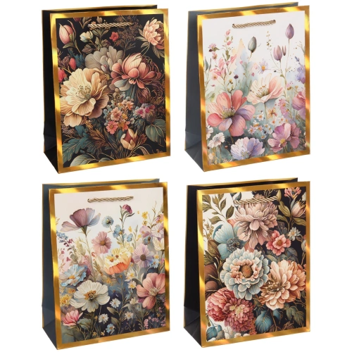 Пакет подарочный "Ноктюрн" 18*23*8 см