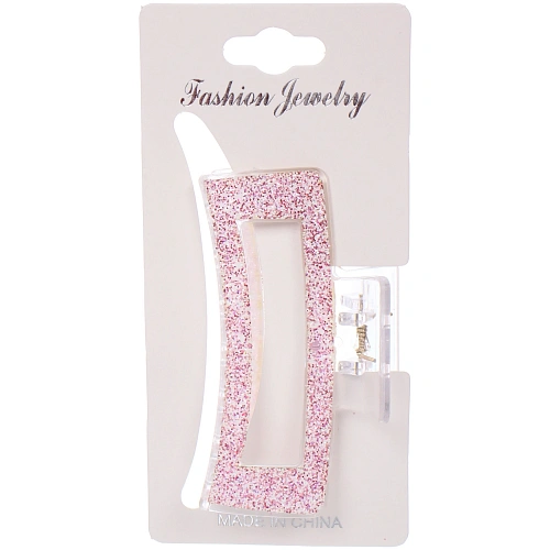 Заколка - краб для волос на блистере MASKOTTA, шесть цветов в ассортименте, 9см  _5