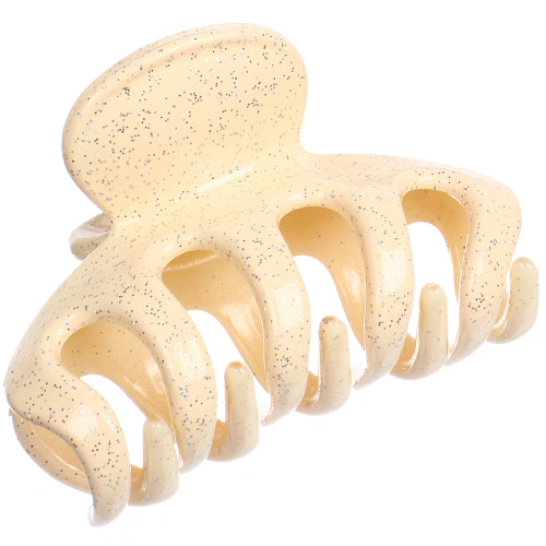 Заколка - краб для волос AKS - MANTANA, микс 6 цветов, классика, 73см _9