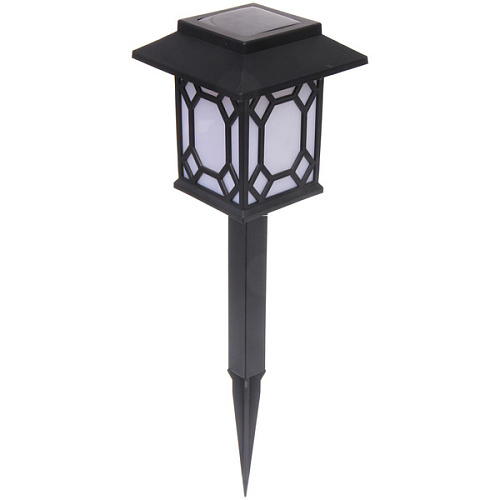 Фонарь садовый Световой поток 19,513,5 см (h-40 см), на солнечной батарее (свечение теплый белый) 9 LED_5