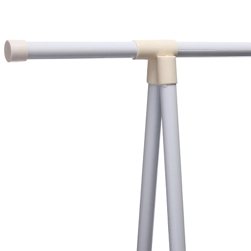 Вешалка гардеробная напольная на колёсах с полкой ПЕРФЕКТХАУС, цвет белый, нагрузка 15кг и 5кг на полку, 5542160см_10