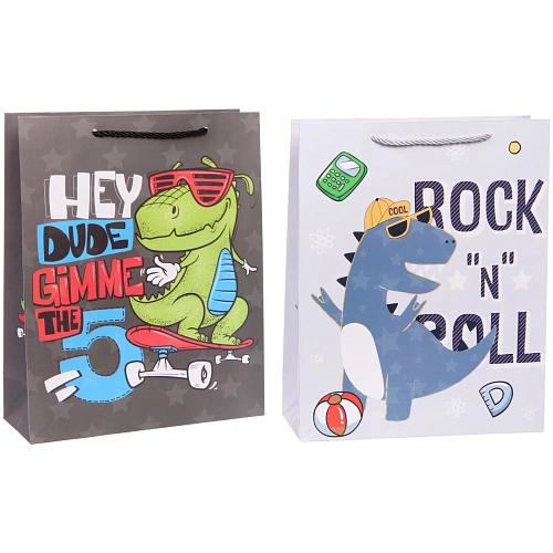 Пакет подарочный Весёлая игра 263210 см, микс_4