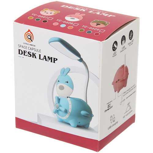 Настольная лампа Sweet - Зверюшка LED, USB 3w 5v, Красный_9