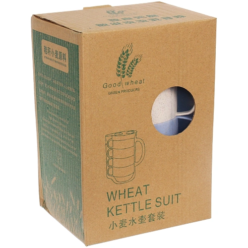 Кувшин пластиковый 1,6л ЭкоЛайф в наборе с 4-мя стаканами 300мл_11