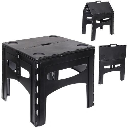 Стол кемпинговый складной PL-T404Q, 47*45*43 см, до 100 кг, черный