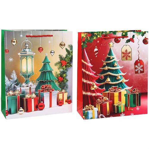 Пакет подарочный Северная сказка 322610 см, микс_4
