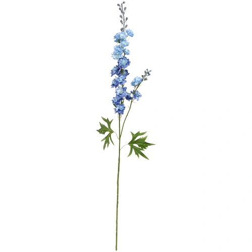 Цветок искусственный Natur 84см Дельфиниум синий_4