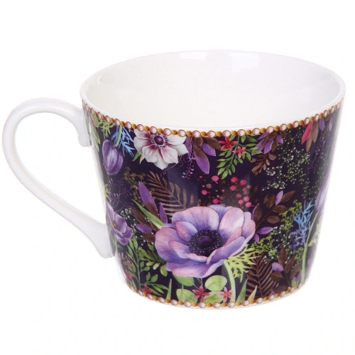 Чайный набор 4 предмета Цветочный сад (2 кружи 230мл+2 блюдца) _6