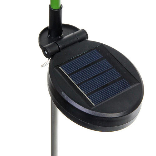 Светильник на солнбатарее (фигура на спице с подсветкой) Тюльпаны 75 см, Белый (свечение мультицвет)_9