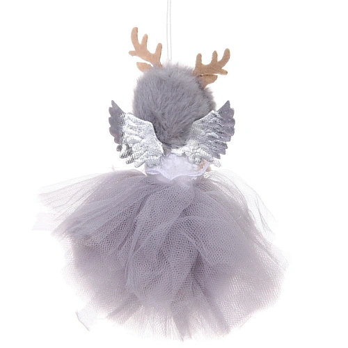 Подвеска Фея из сказки 14 см, графит_8