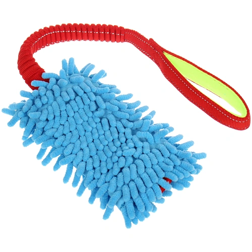 Игрушка - ухват для собак средних и крупных пород "Pets Dog,  цвет голубой, 90г, 57см (лейбл)