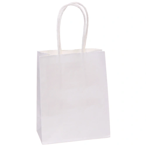 Пакет подарочный "Классика" 15*12*6 см, белый