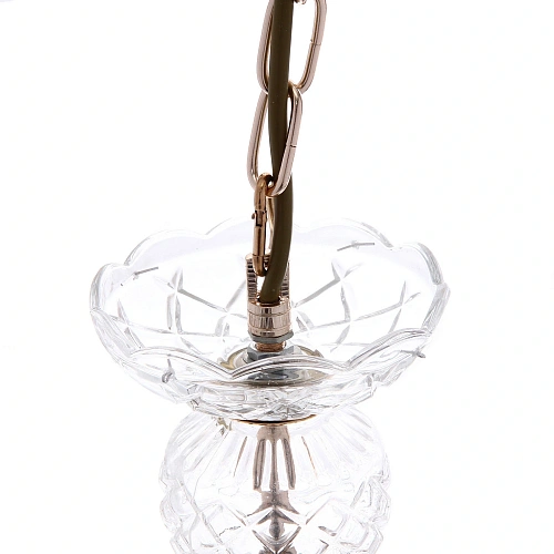 Люстра подвесная в стиле барокко Bottega 840Вт 25-S9014 со стеклянными основаниями_16