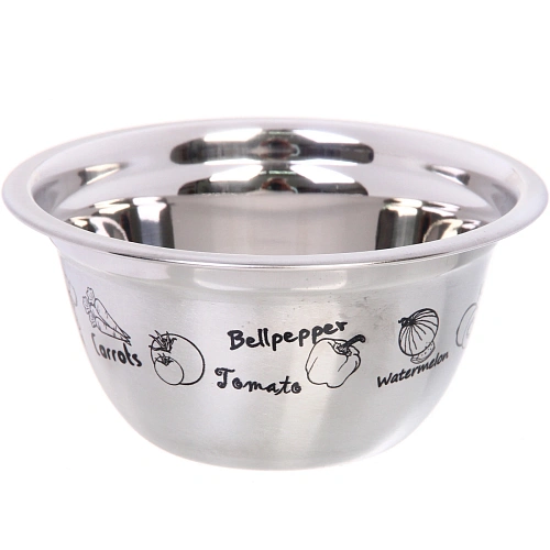 Миска из нержавеющей стали 167,5см с рисунком_4