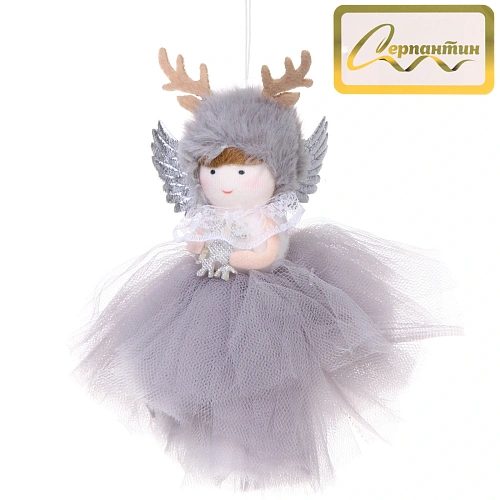 Подвеска Фея из сказки 14 см, графит_6