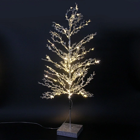 Фигура светодиодная "Дерево - Crystal" 100 см, Серебро, 220V