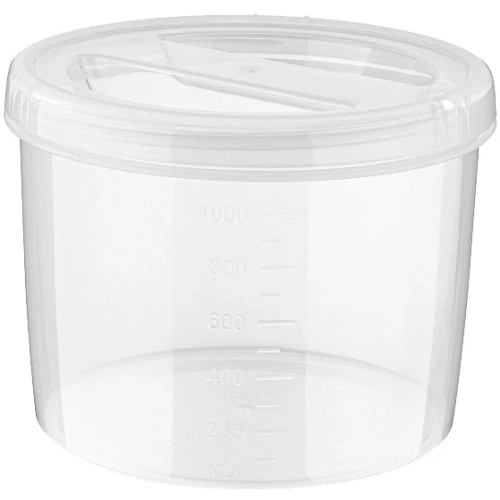 Банка для продуктов пластиковая 1,2л "Твист"