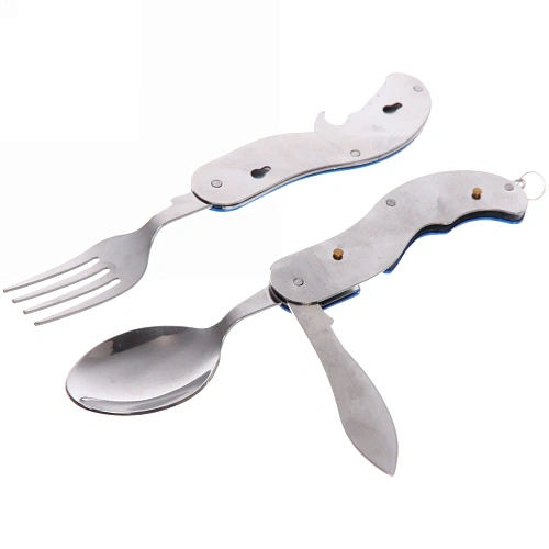 Набор походный столовый 4 в1 микс цветов_9