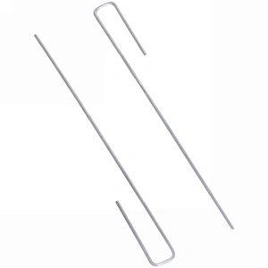 Скоба Г-образная для крепления укрывного материала и пленки h-20см (1ком=10шт)