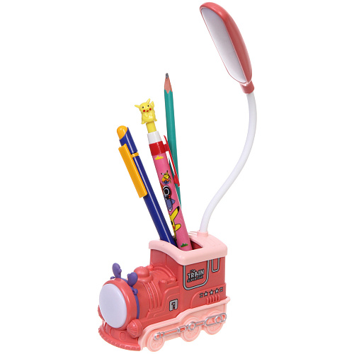 Настольная лампа Sweet - Паровоз LED 10521 см, USB 5v 3w, Коралловый_7