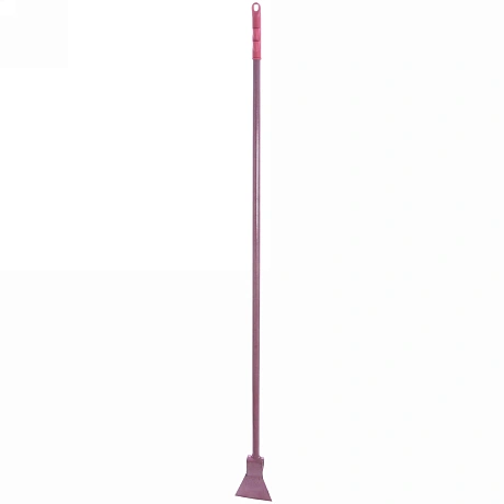 Ледоруб-топор 125*1350 мм сварной, с металлическим черенком и пластиковой ручкой 