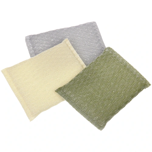 Губка для посуды универсальная 12*9*1.5 см, набор 3 шт 