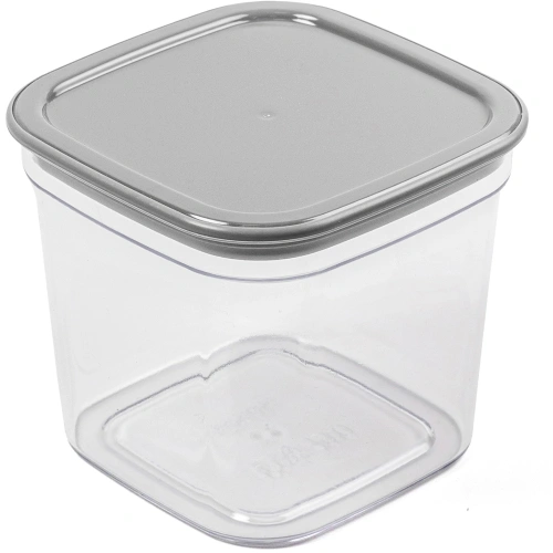 Контейнер для сыпучих продуктов 0,6л "Смарт" пыльно-серый С413ПСЕР