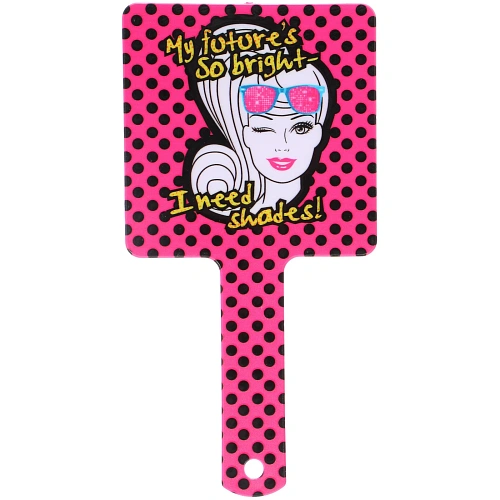 Зеркало косметическое ИМАНИ - ФОРТУНА, микс 4 дизайна, 23,412см (PVC подвес) _7