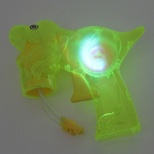 Мыльные пузыри Динозавр 1615 см, 50 мл, механический генератор, с подсветкой, цвет микс_3