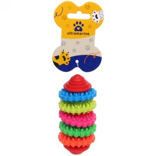 Игрушка для собаки "Bubble gum-Вертушка" 10см Ultramarine✦