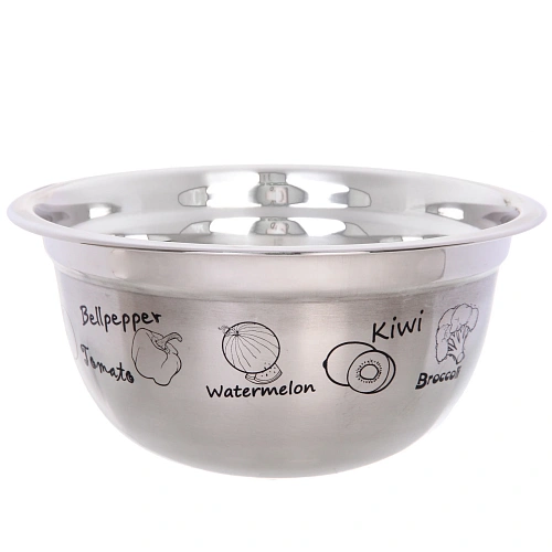 Миска из нержавеющей стали 2411,2см с рисунком_4