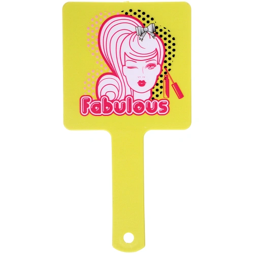 Зеркало косметическое ИМАНИ - ФОРТУНА, микс 4 дизайна, 23,412см (PVC подвес) _6