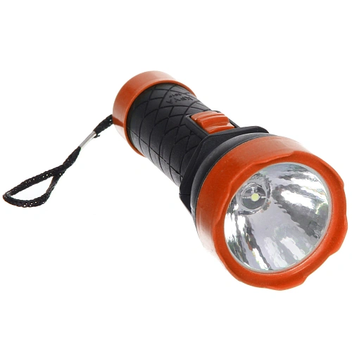 Фонарь ручной 1 режим 1LED 1AA микс 3 цвета 2019_9