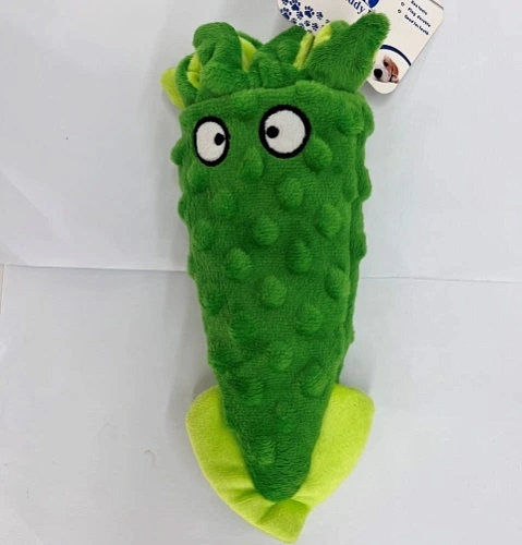 Игрушка для собак "ЗООГРАД", осьминог, 1 пищалка, шуршащий, 24*9,5см / 32гр (лейбл)