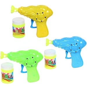 Мыльные пузыри "Пистолет" 11,5*10 см, 50 мл, цвет микс