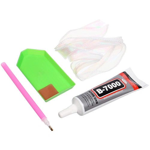 Набор для творчества ЧУДО-МИШКА, цвет ярко-голубой, ушко и носик белые, 2210см (коробка)_8