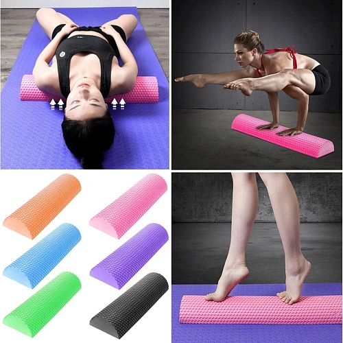 Полувалик массажный Relax, 4575 см, цвета микс_11