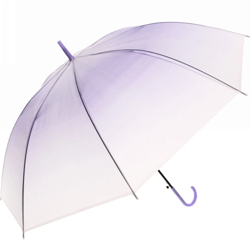 Зонт-трость женский Градиент микс 4 цвета, 8 спиц, d-92см, длина в слож виде 72см_6