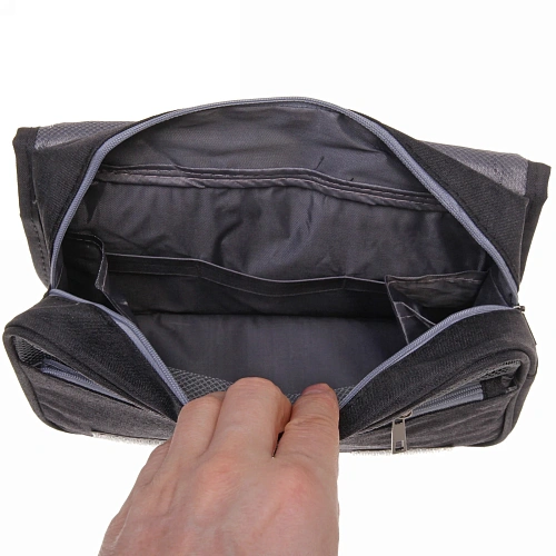 Косметичка - органайзер Classic, цвет черный, в склад виде 20249, в расклад виде 42249см (несессер)_13