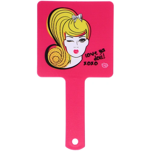 Зеркало косметическое ИМАНИ - ФОРТУНА, микс 4 дизайна, 23,412см (PVC подвес) _3