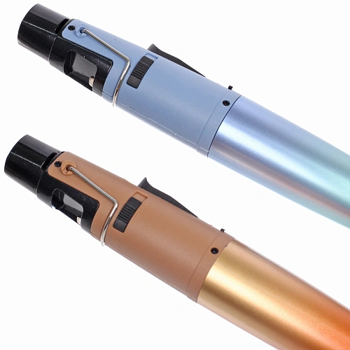 Зажигалка газовая для газовой плиты Диско 18см на подставке, микс цветов_5