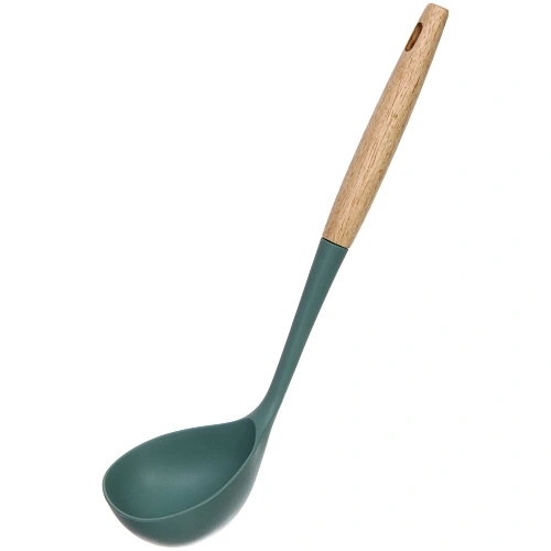 Половник кухонный силиконовый OLIVA 34см✦_6