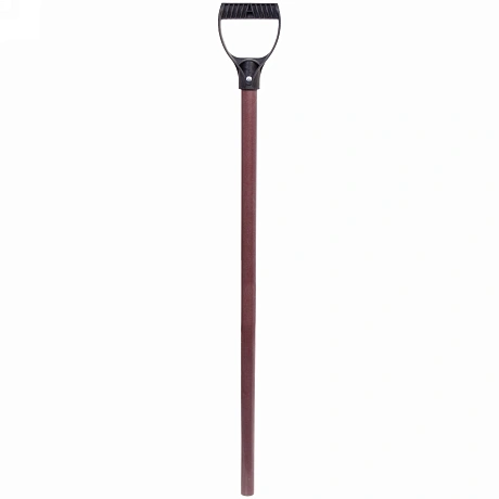 Черенок металлический для лопаты d=32 с V-ручкой