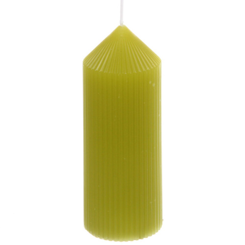 Свеча "Французская ночь" 5*12, Салатовый