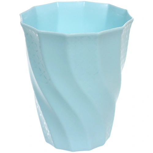 Стакан пластиковый 370мл Волны в наборе 4шт, микс цветов_6