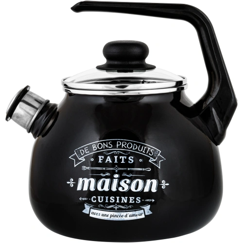 Чайник эмалированный 3л со свистком "Maison" Appetite