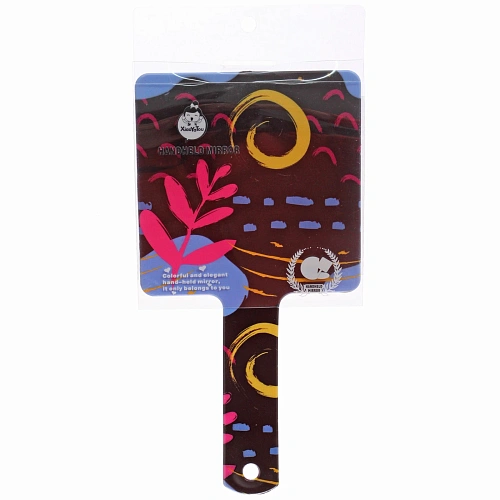 Зеркало косметическое ИМАНИ - ЭЙФОРИЯ, микс 4 дизайна, 23,412см (PVC подвес) _11